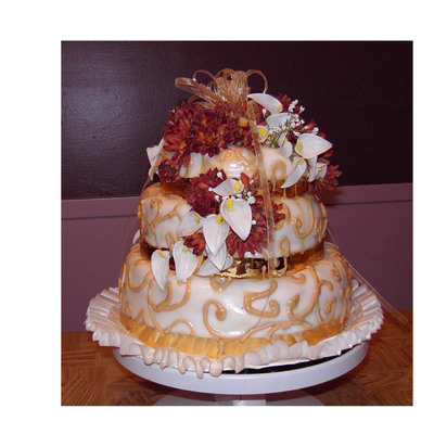Fall Wedding Cake