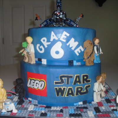 Lego Star Wars Cake