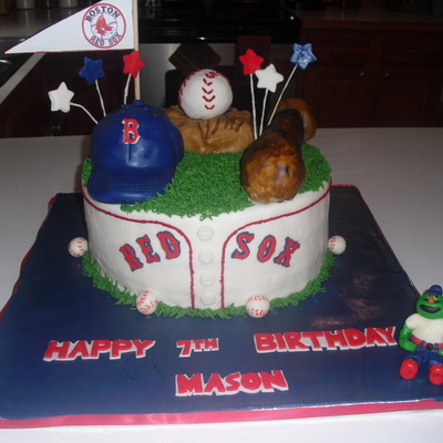 Red Sox Cake