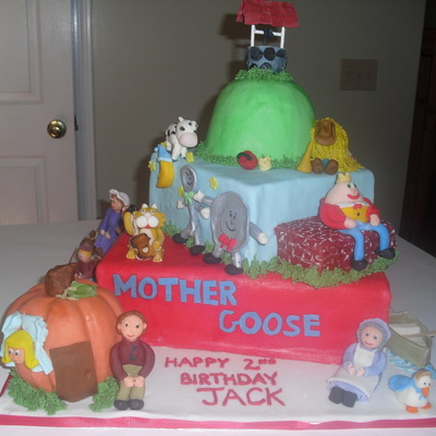 Mother Goose Cake