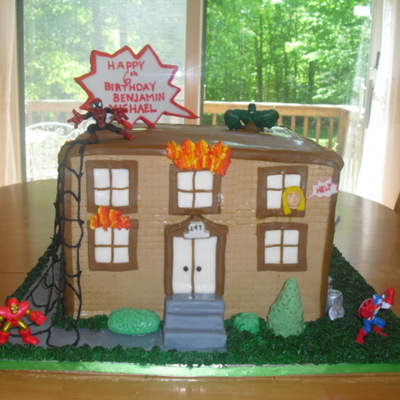 Super Hero Cake