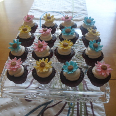 Daisy Cupcakes