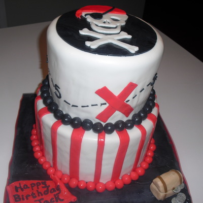 Pirate Birthday Cake