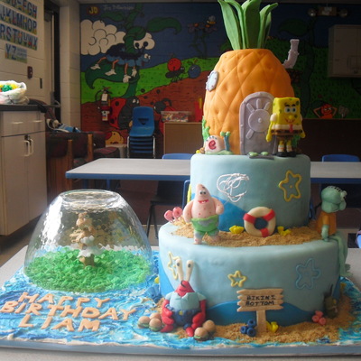 Spongebob Square Pants Cake