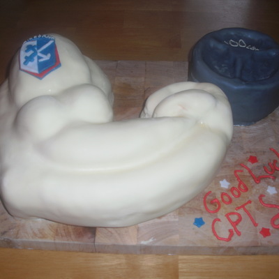 Muscle Arm Cake