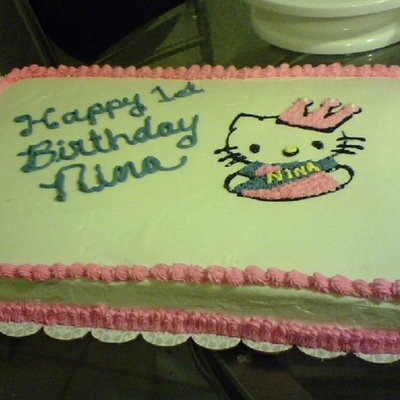 Hello Kitty Cake #2