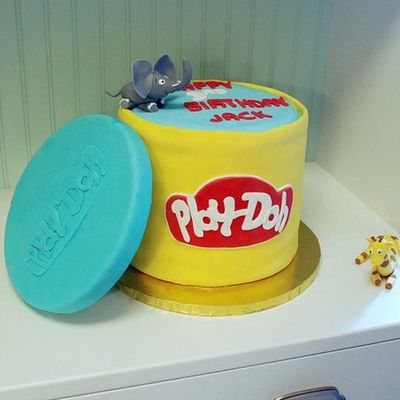 Play-Doh Cake