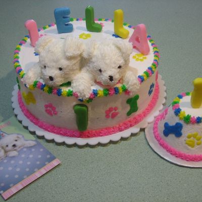 Ella's First Birthday ! Doggie Lover!!