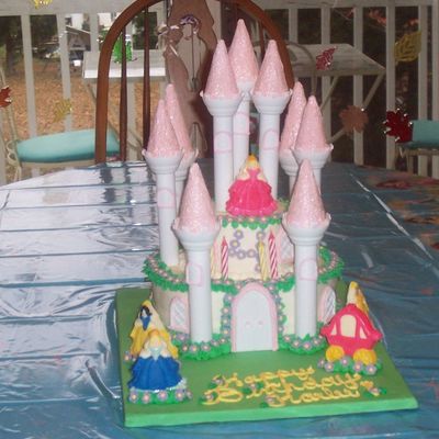 Princess Castle Cake