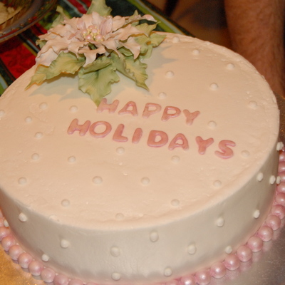 Happy Holidays Cake...
