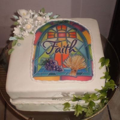 My Church's Aniversary Cake