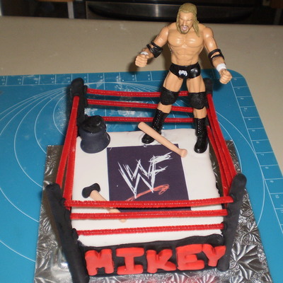 Wwe Happy Birthday Cake