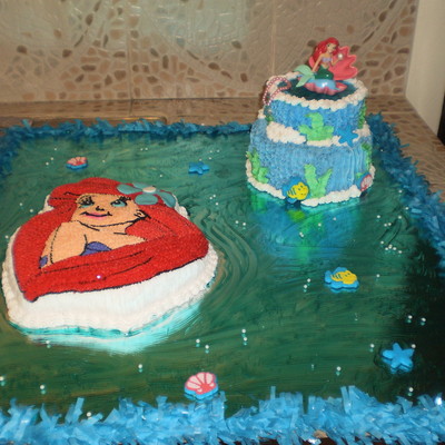Under The Sea...ariel's Cake
