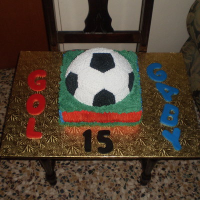 Soccer Fanatic Cake