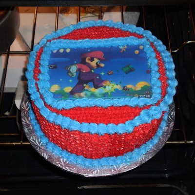 Fanatic Marios B-Day Cake