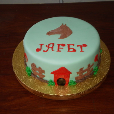 Jafet B-Day Cake