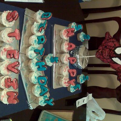 Spiderman And Cupcakes