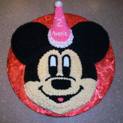 Mickey Mouse Birthday Cake