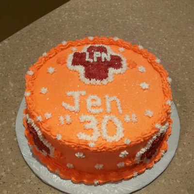 A Nursing Students Birthday Cake