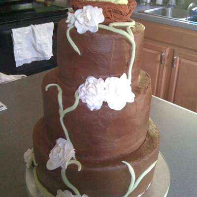Chocolate Wedding Cake