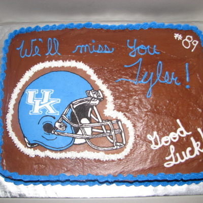 Going Away To College Cake.