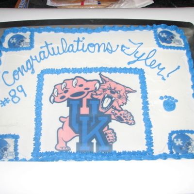 Uk Kentucky Wildcats Cake