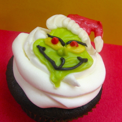 Grinch Cupcakes