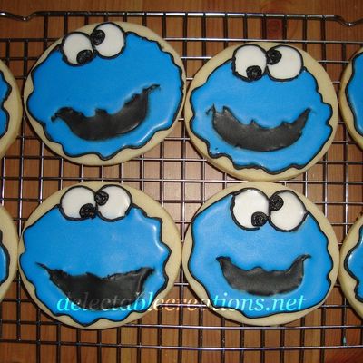 Cookie Monster Cookies