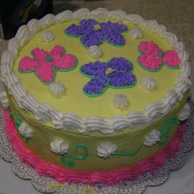 Cake My 3 Year Old Helped With..