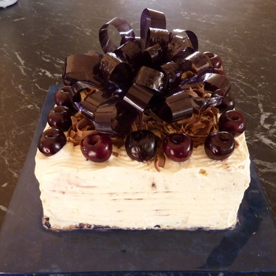 Black Forest Chocolate Ripple Cake