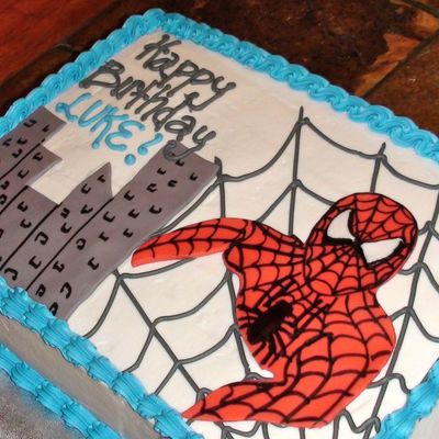 Spiderman Cake