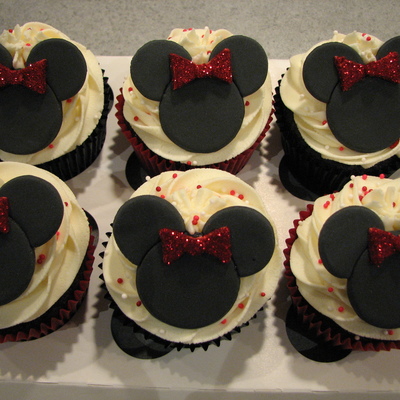 Minnie Mouse Cupcakes