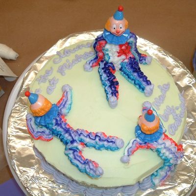 Clown Cake For Course 1