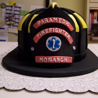 Mike's Firefighter Cake