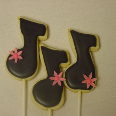 Music Notes With Flower