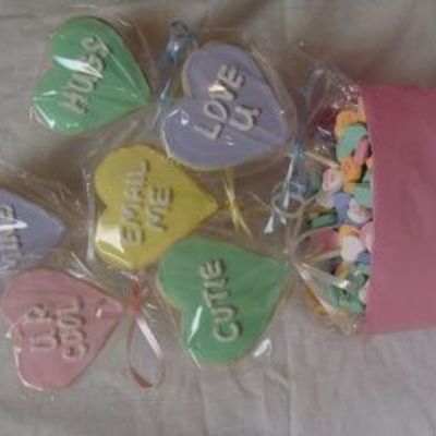 Valentine Cookie Bouquet