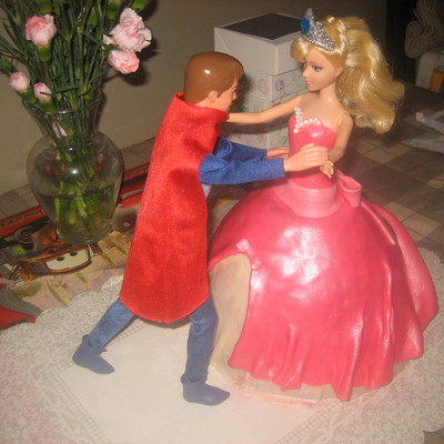 Cinderella Dancing With Prince Charming