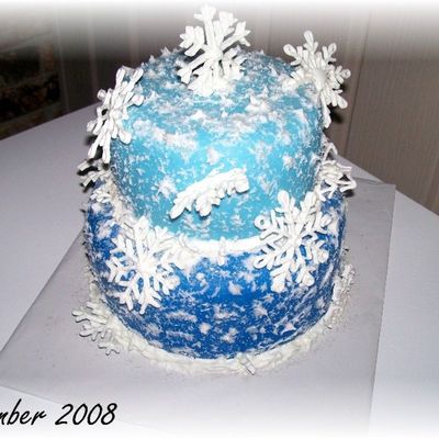 Snowflake Cake