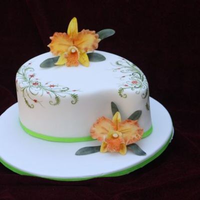 Orchid Cake
