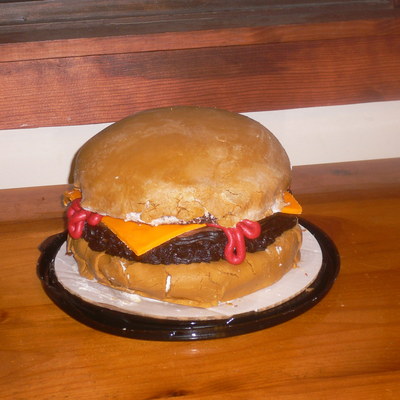 Hamburger Parade Cake