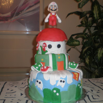 Mario Cake