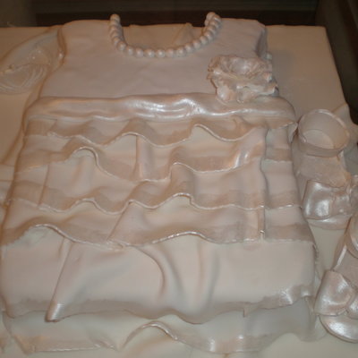 Christening Dress Cake