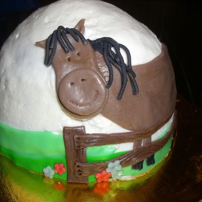 Smash Horse Cake