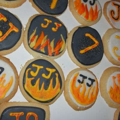 Flame Cookies