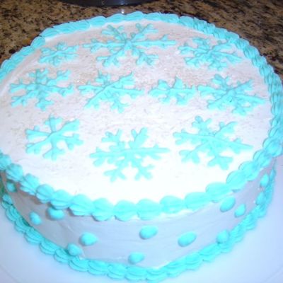 Snowflake Cake