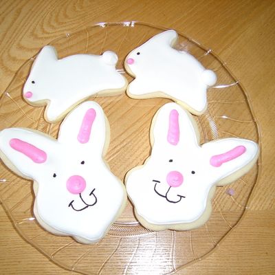Easter Bunny Cookies