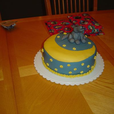 Wolf Birthday Cake