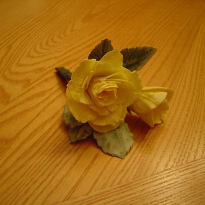 My First Gumpaste Rose