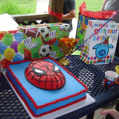 Spiderman Cake