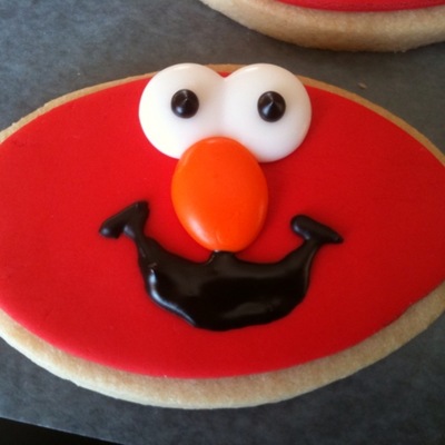 Elmo Cookies